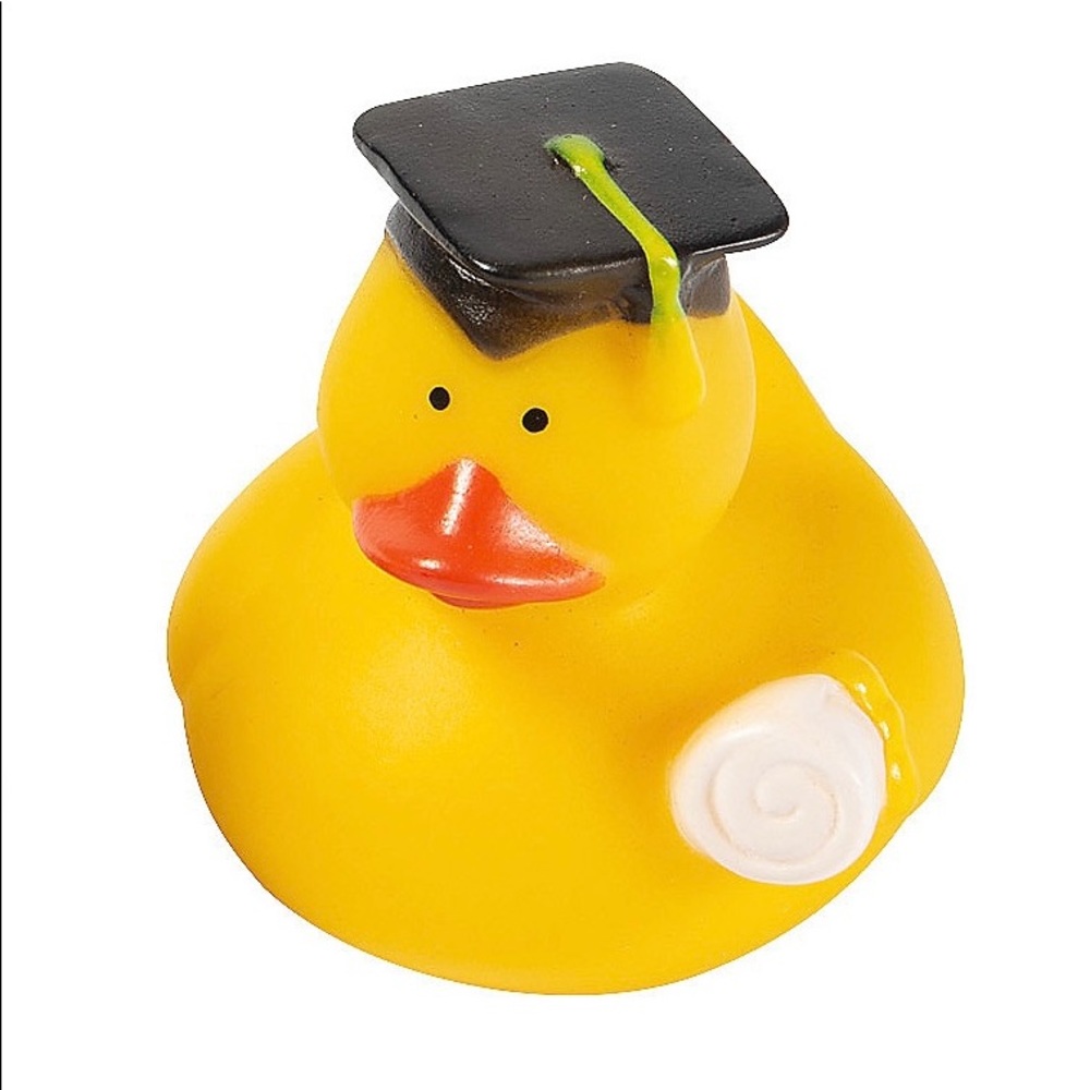 MINI YELLOW RUBBER DUCK TOY
